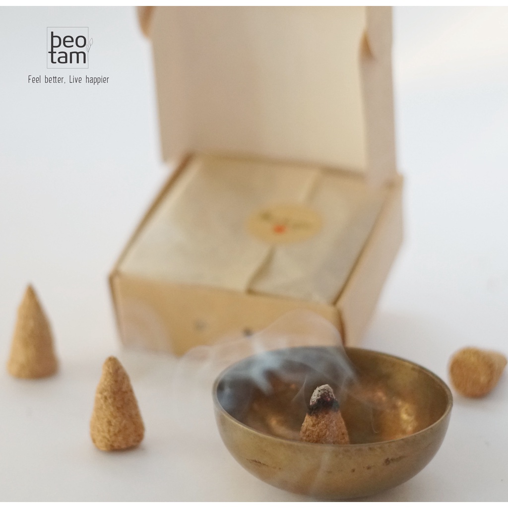 Nụ Palo Santo thủ công - Bồ Thóc Organic - Túi 10 nụ, Gỗ trắc xanh nhập khẩu, giúp thanh lọc không gian