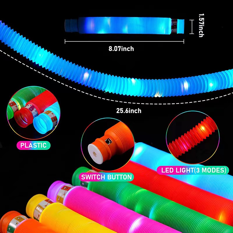 Đồ Chơi Bóp Tay Giảm Căng Thẳng Có Đèn LED