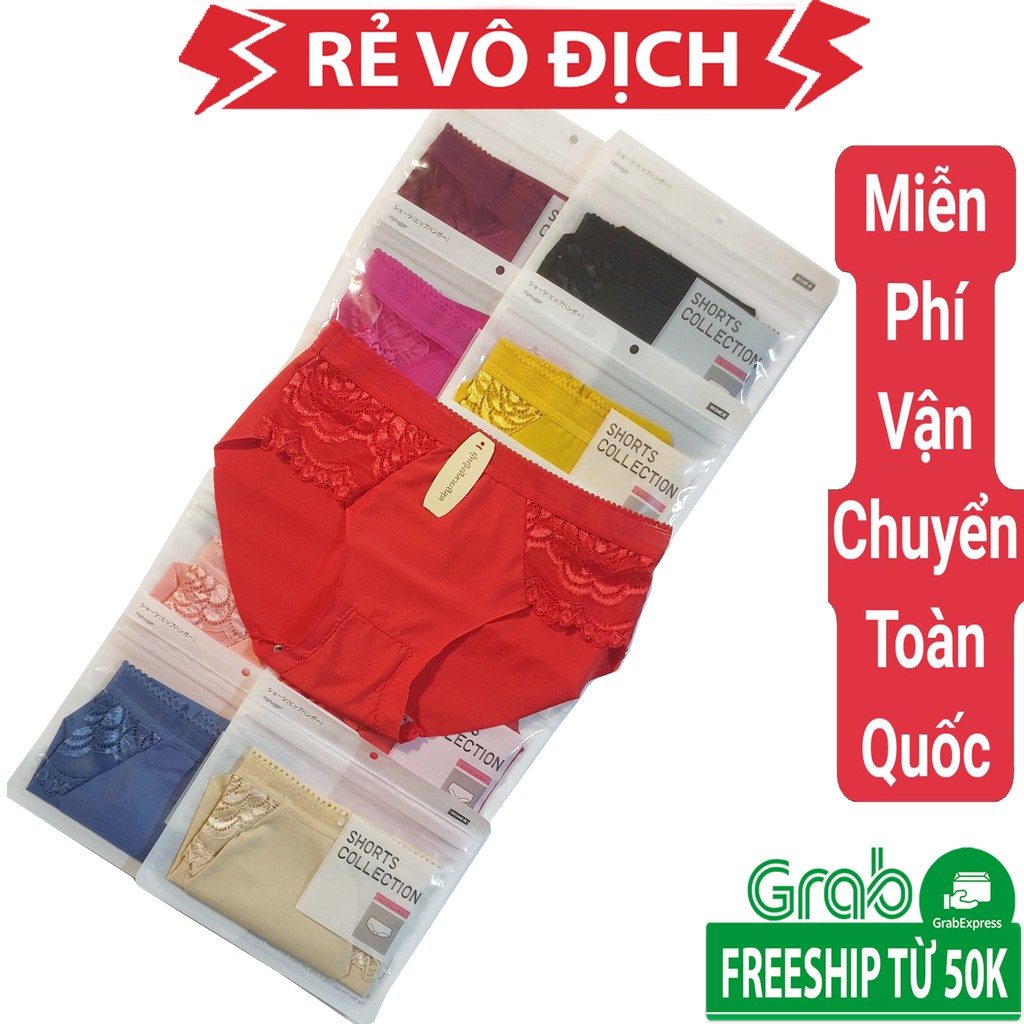 Set 10 quần lót su ren không viền kháng khuẩn - hàng xuất Nhật | BigBuy360 - bigbuy360.vn
