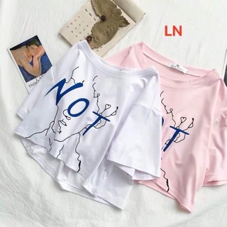 Áo croptop NOT LN11