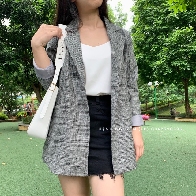 Giá sỉ - Áo blazer chất dạ mỏng thu đông loại 1 ullzzang nữ kèm ảnh thật - Xưởng may hạnh hồng | WebRaoVat - webraovat.net.vn