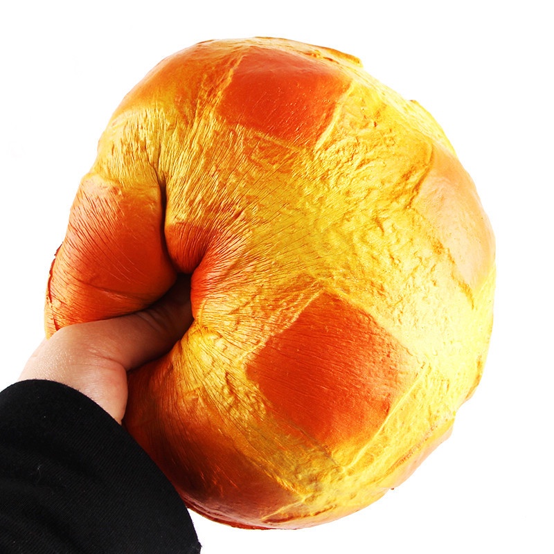 Squishy Bánh Dứa Nướng Kích Thước 15cm x 15cm - Chậm Tăng Và Tặng Kèm Bao Bì