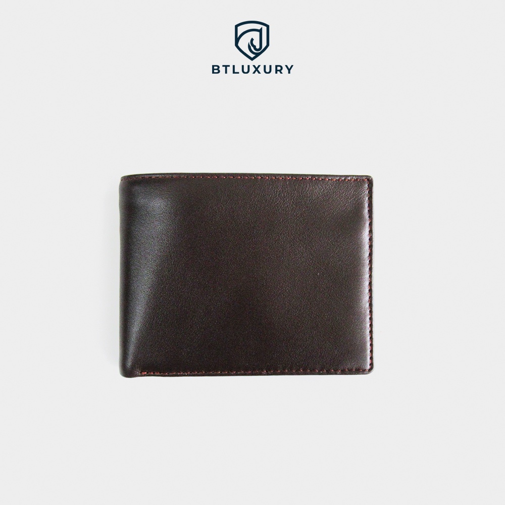 Ví nam Fantastic kiểu ngang, da bò Nappa cao cấp, mềm mịn, độ bền cao, bảo hành 12 tháng, Thương hiệu BTLUXURY