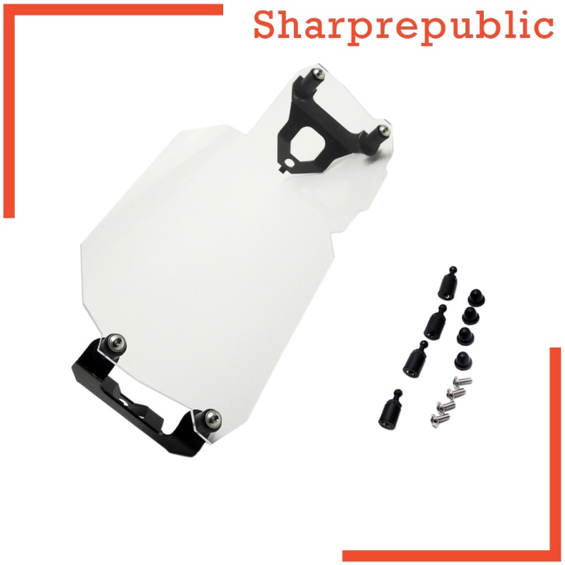 [SHARPREPUBLIC] Motorcycle Clear Headlight Guard Cover For BMW F650 F700 F800R F800 GS 08-15