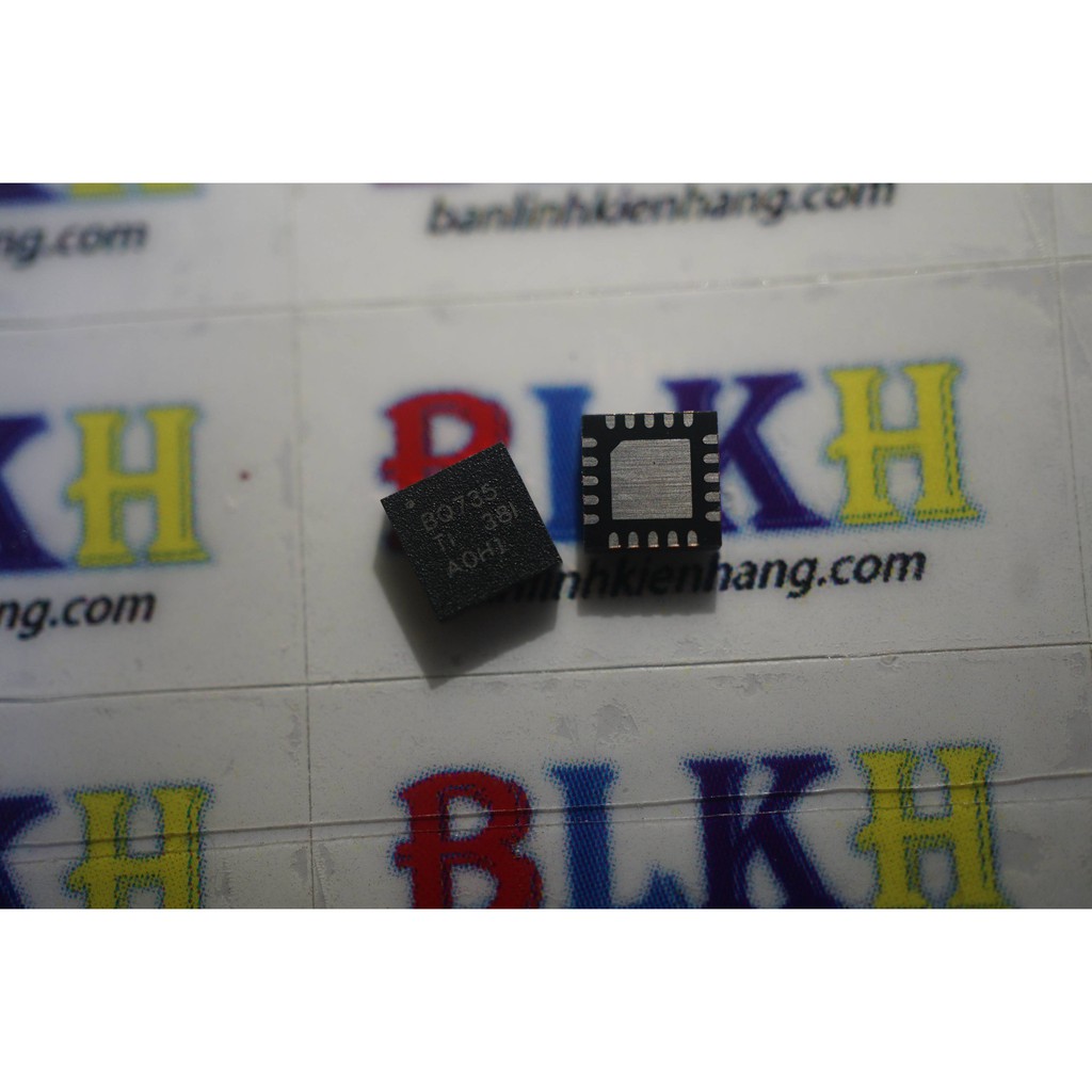 IC Điều khiển sạc Laptop BQ24735RGRR BQ24735 24735 BQ735 VQFN20 chính hãng TEXAS INSTRUMENTS