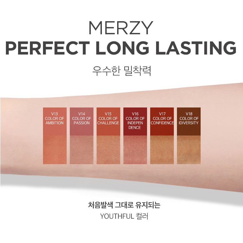 Son kem lì Merzy Anther Me The First Velvet Tint | BigBuy360 - bigbuy360.vn