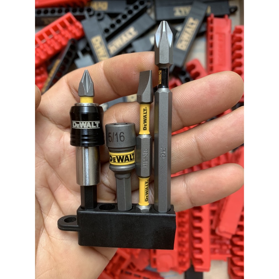 Bộ mũi vít PH1 - PH2 - PH3 - SL8 - đầu bắn tôn Dewalt chính hãng có từ