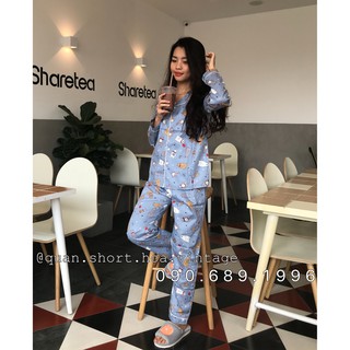 Pijama dài - gấu bóng bay
