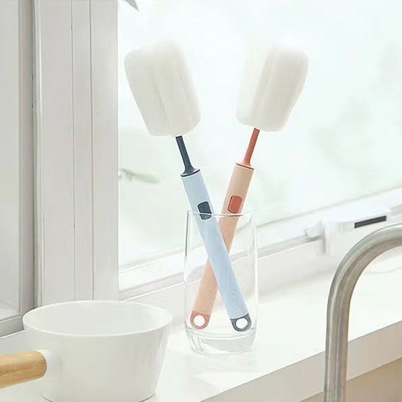 Cọ Vệ Sinh Cốc Nước Tay Cầm Dài Tiện Dụng