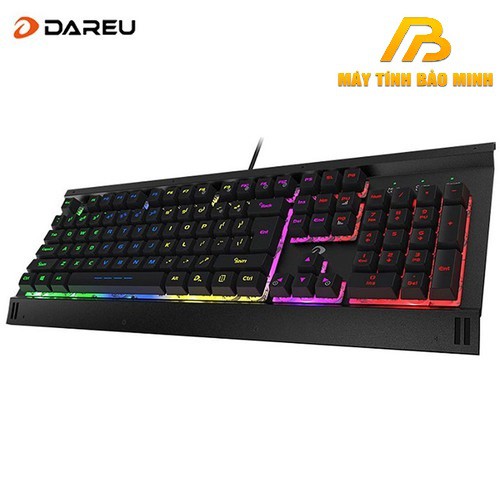 Bàn Phím Giả Cơ Dareu LK145 Led 7 Màu - Hàng Chính Hãng