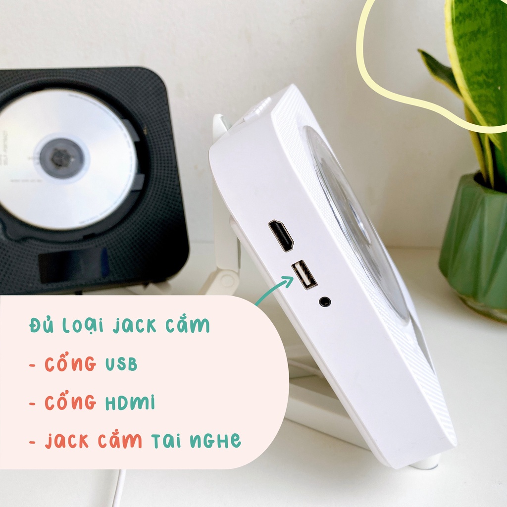 Loa Bluetooth Kết Hợp Máy Chạy Đĩa DVD Chính Hãng KECAG