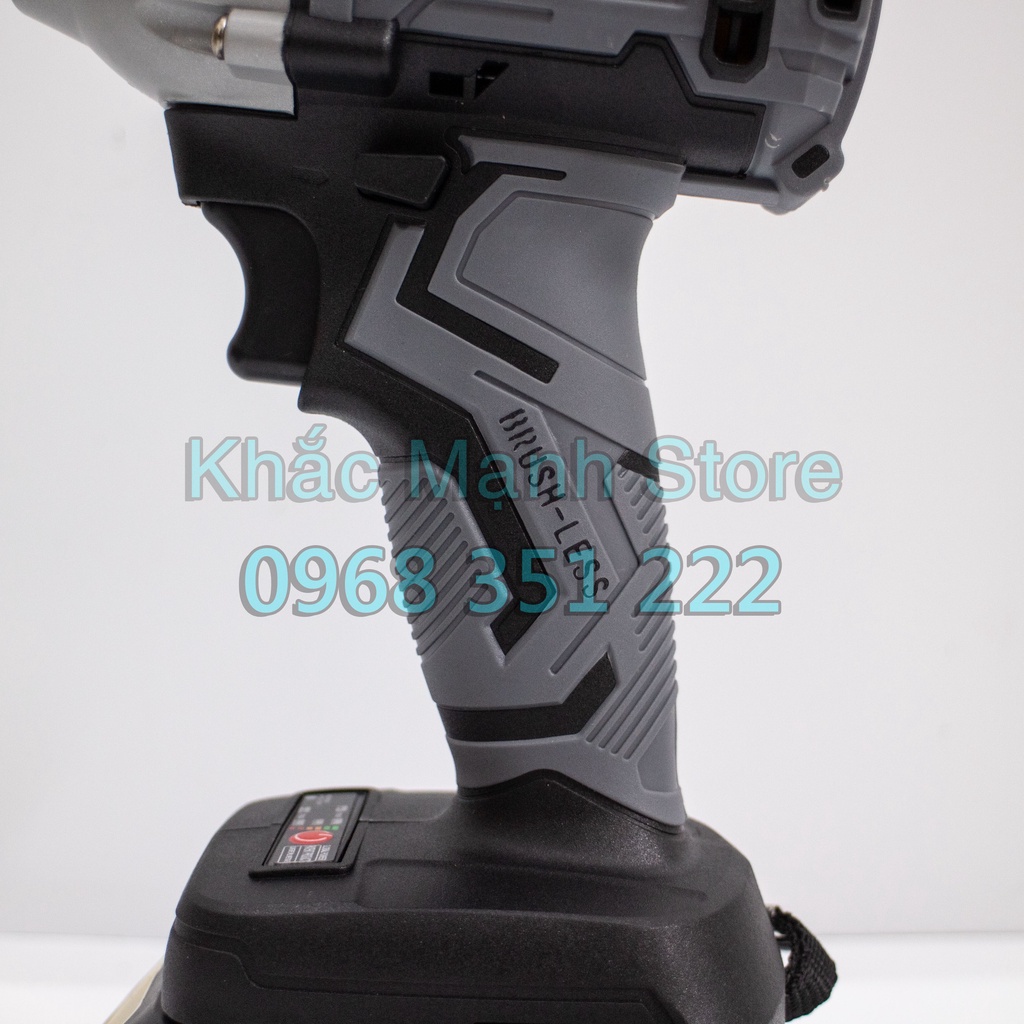 [ Tặng Phụ Kiện ] Máy Siết Bulong HITACHI 199v Loại Chống Va Đập, Tặng Bộ Phụ Kiện Đầy Đủ Như Hình.