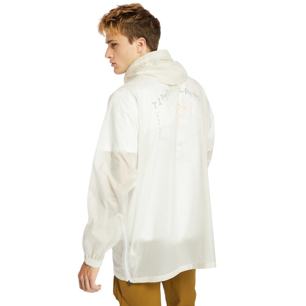 Áo Khoác Đi Mưa Nam Field Trip Lightweight Waterproof Poncho Màu Trắng Timberland TB0A2CZ514