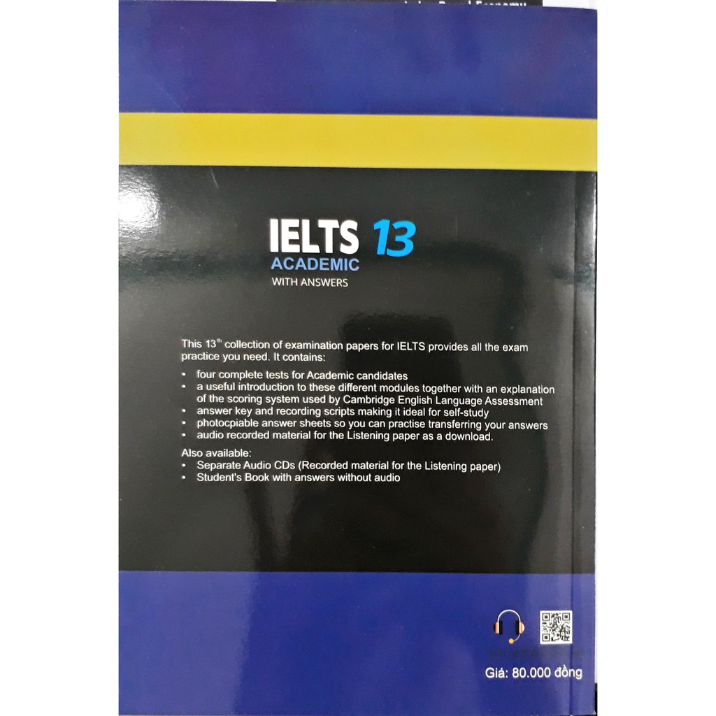 Sách - Cẩm nang luyện thi IELTS - IELTS 13 Academic with Answers