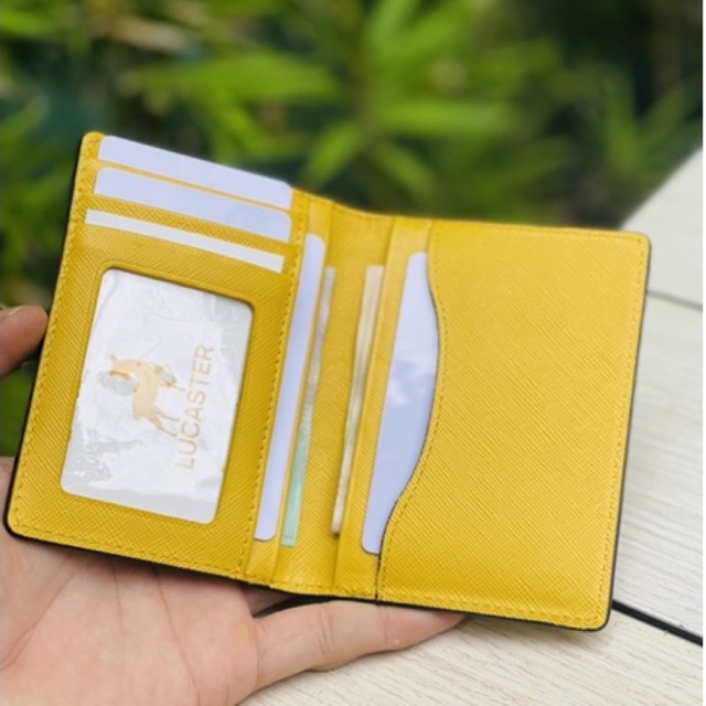 Ví namcard da thật cao cấp uinex thời trang chống thấm nước bảo trì trọn đời