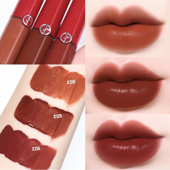 Son Kem Lì Nhẹ Môi Phiên Bản Tông Đất  Giorgio Armani Lip Maestro  Matte The Nudes Lipstick