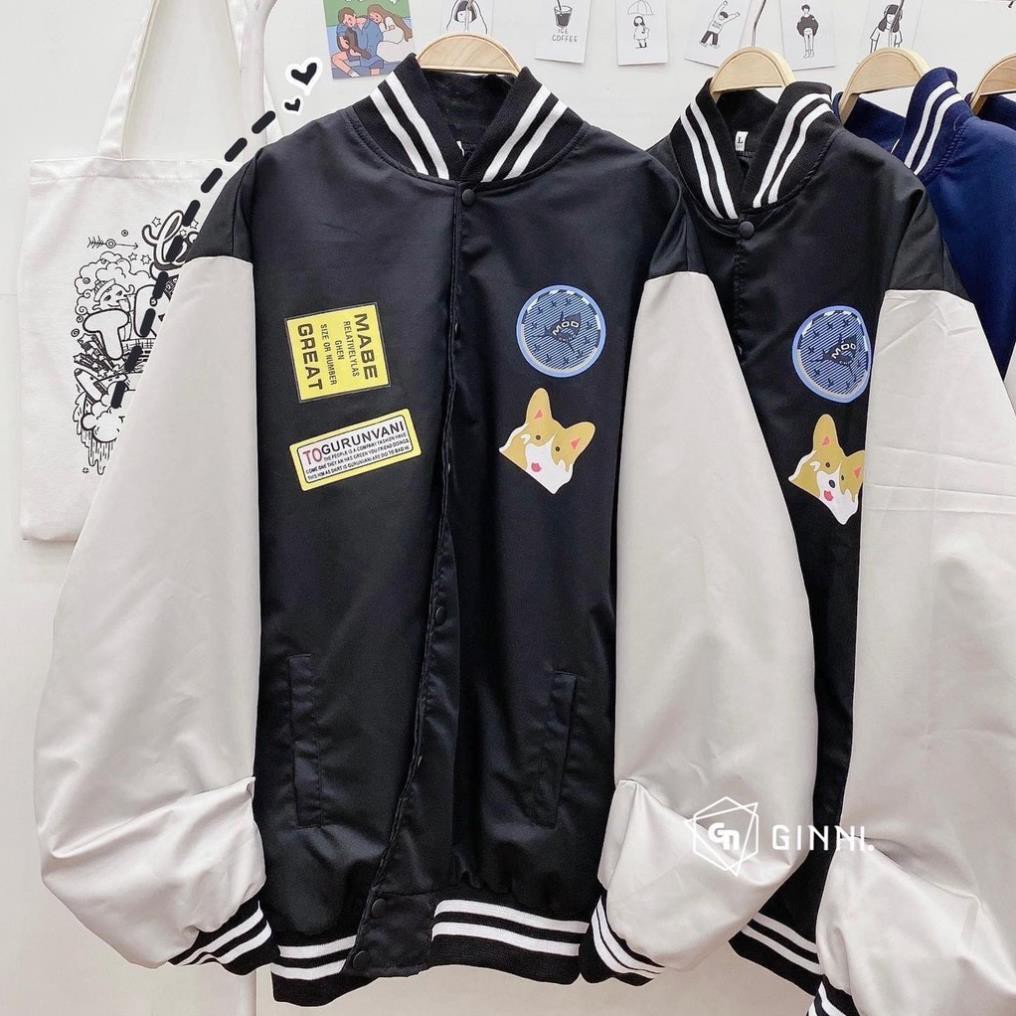 Áo Khoác BOMBER Dù DOGE Unisex  - GinniShop (Ảnh Thật) | BigBuy360 - bigbuy360.vn