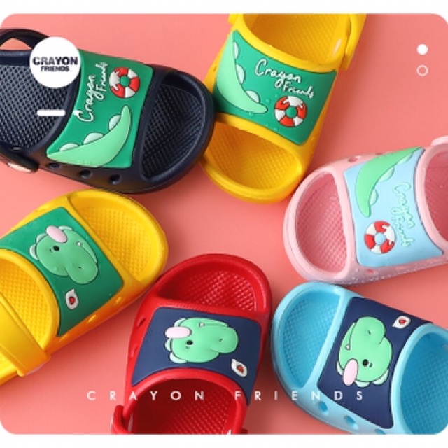 Dép sục sandal hở mũi siêu nhẹ cho bé trai bé gái