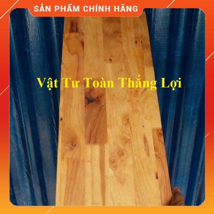 (Khổ rộng 30cm x dài từ 60cm đến 1.5m) Mặt gỗ ghép làm mặt bàn kệ để đồ đựng gia vị