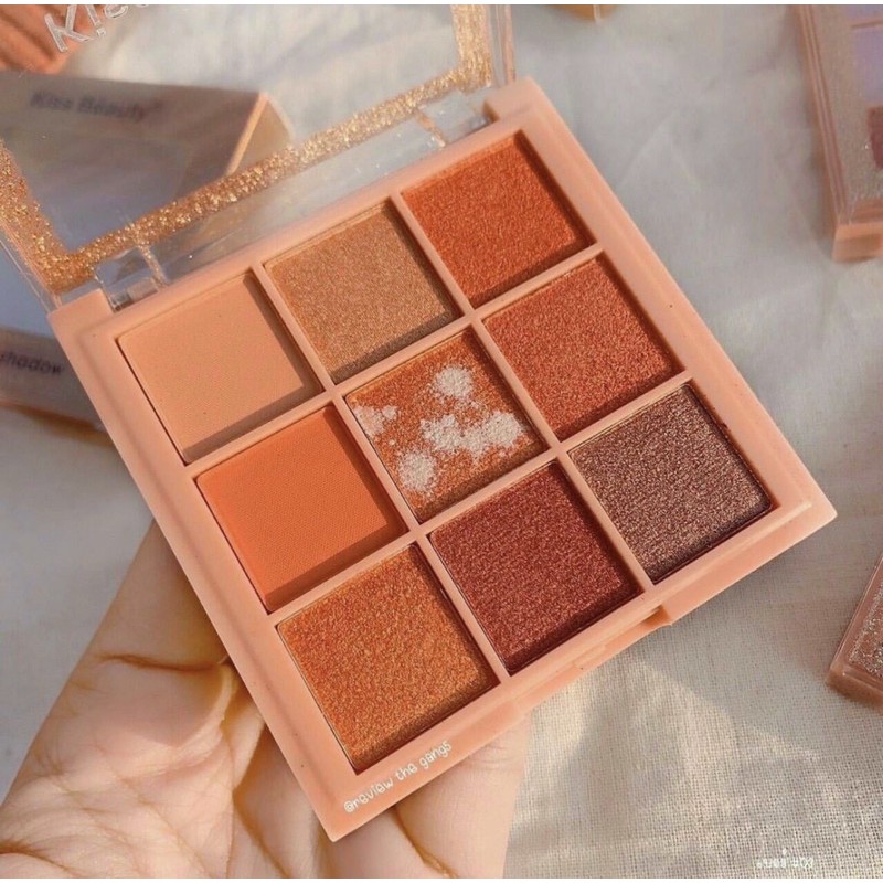 [MAKEUP] Bảng Phấn Mắt 9 Ô Kiss Beauty Luxury Pro Eyeshadow | BigBuy360 - bigbuy360.vn