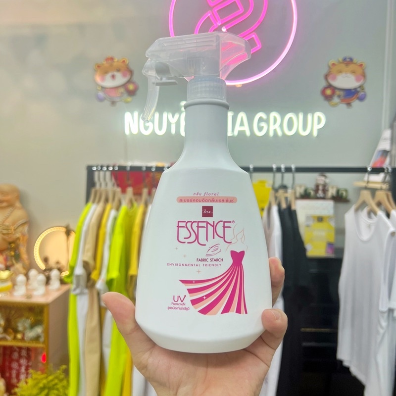 ship grab/ship hoả tốc Nước xịt ủi thơm quần áo Essence hàng thái nhập khẩu