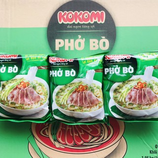 combo 10 gói phở bò KOKOMI 65g