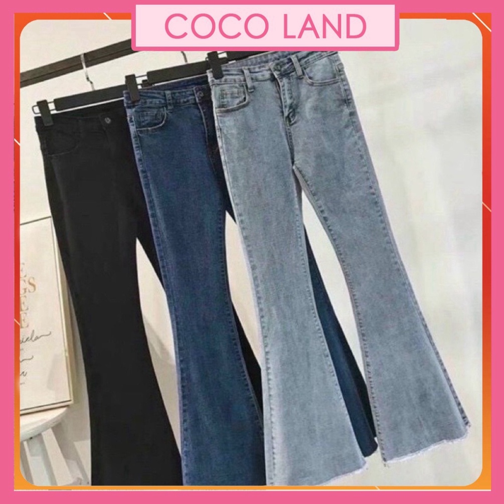 Quần Jean Ống Loe SOfM WEAR Dài Sang Chảnh Q441 coco land deal xịn, chất xịn giá tốt