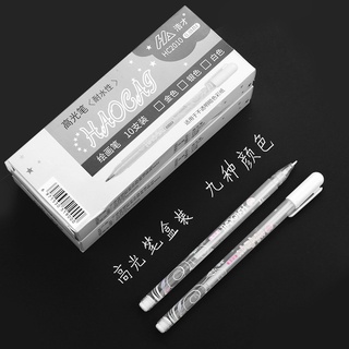 Bút gel trắng Touchcool, bút đi nét mềm mại