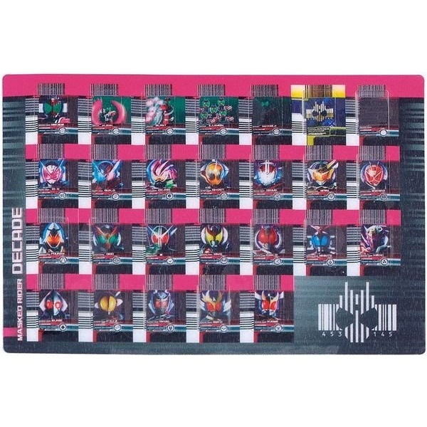 Mô hình lắp ráp Masked Kamen Rider Decade Figure-Rise Standard Bandai 4573102607751 tặng base