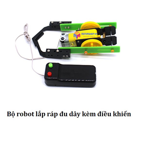 MTS Bộ kit lắp ráp robot đu dây học tập thông minh 48 chi tiết