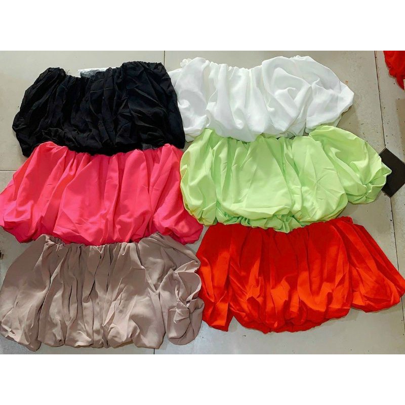 Áo bẹt vai tay phồng ( tay bí) Sang chảnh A15