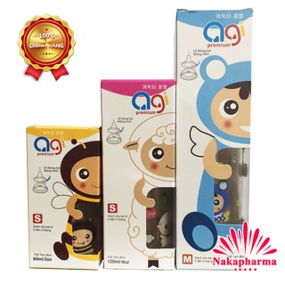 Bình sữa AGI Premium đủ size 60ml | 120ml | 250ml
