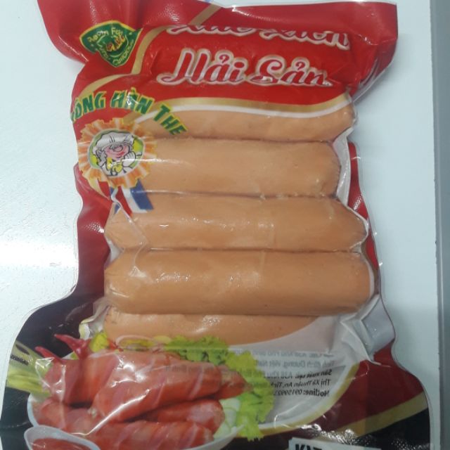Xúc xích hải sản Bevin 500g