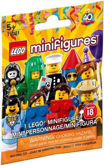 Nhân vật Lego 71021 - Lego Minifigures Series 18