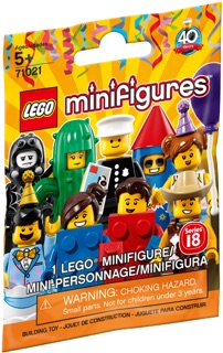 Đồ chơi lắp ráp Lego 71021 - Minifigures Series 18