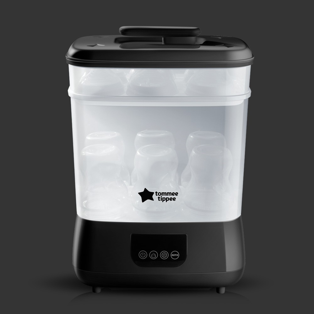 Máy tiệt trùng hơi nước và sấy khô Tommee Tippee Steri-Dry Black