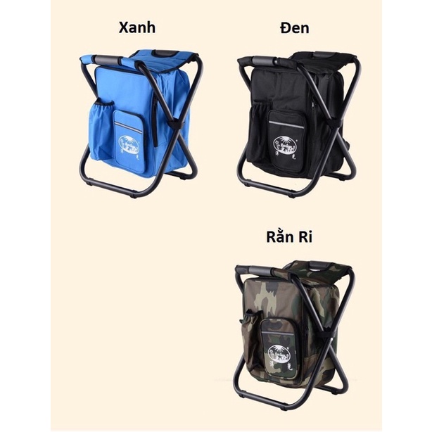 Ghế dã ngoại kèm Balo 2 trong 1