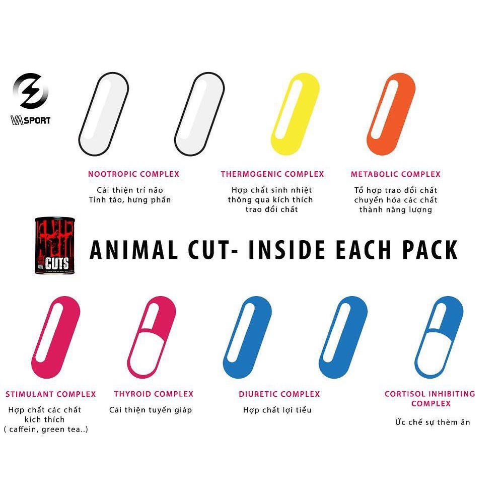 Animal Cuts 42 serving chính hãng