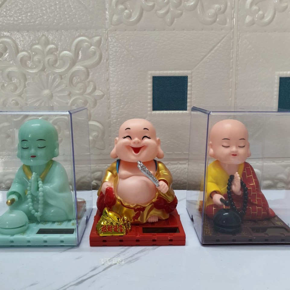 Tượng di lạc, hòa thượng may mắn gõ mõ gật đầu - T029