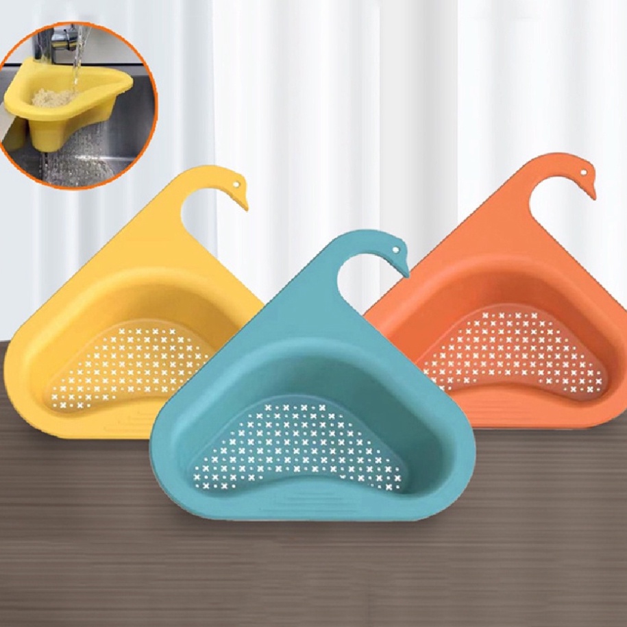 Giá Đựng Ráo Nước Đa Chức Năng Gắn Bồn Rửa Nhà Bếp