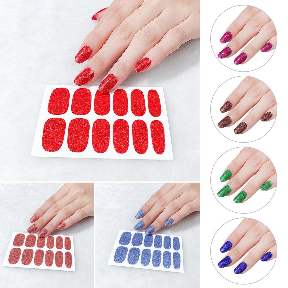 Bột Nhũ Kim Tuyến Nhiều Màu Sắc Dùng Trang Trí Móng Tay Nghệ Thuật