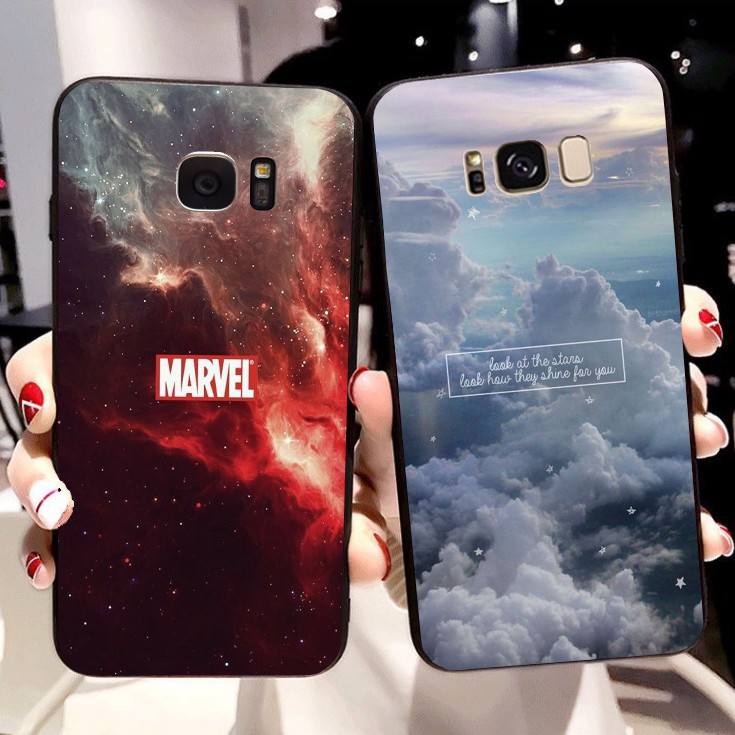 Ốp Samsung s7 edge , s8, s8+ lưng kính cường lực Galaxy