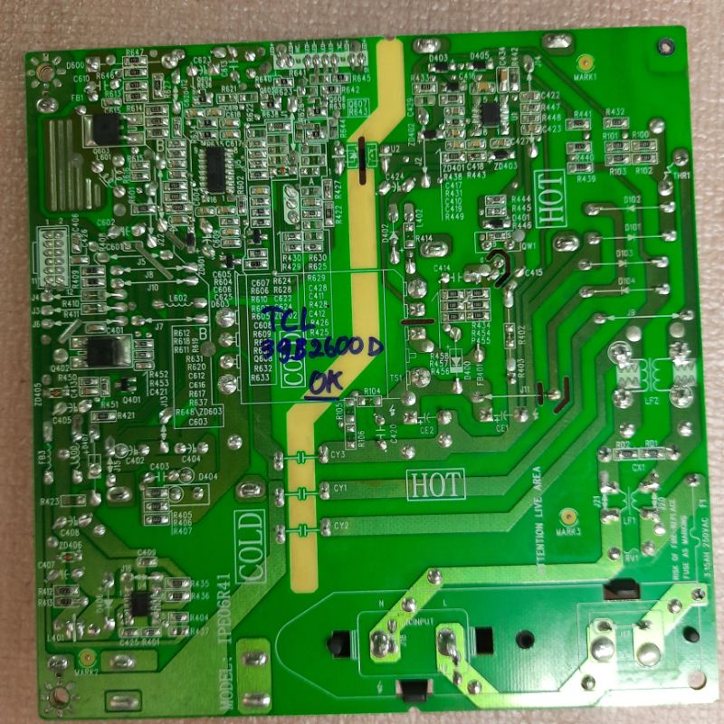 Bo mạch tivi TCL 39B2600D,39B2600,bo xử lý,khiển,nguồn,main chính,chủ