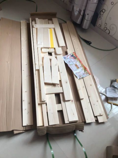 [Sẵn] Giường ngủ  gỗ cho bé đến khi trưởng thành 180*100*40 cm | BigBuy360 - bigbuy360.vn