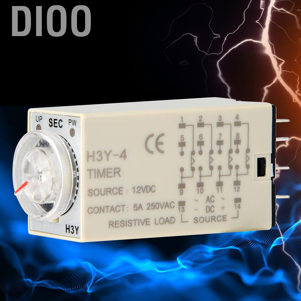 Mô Đun Hẹn Giờ H3y-4 14-pin 12vdc Chất Lượng Cao