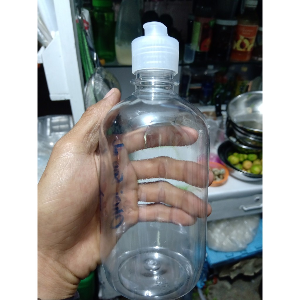 Chai nhựa pet 500ml - 1 chai.