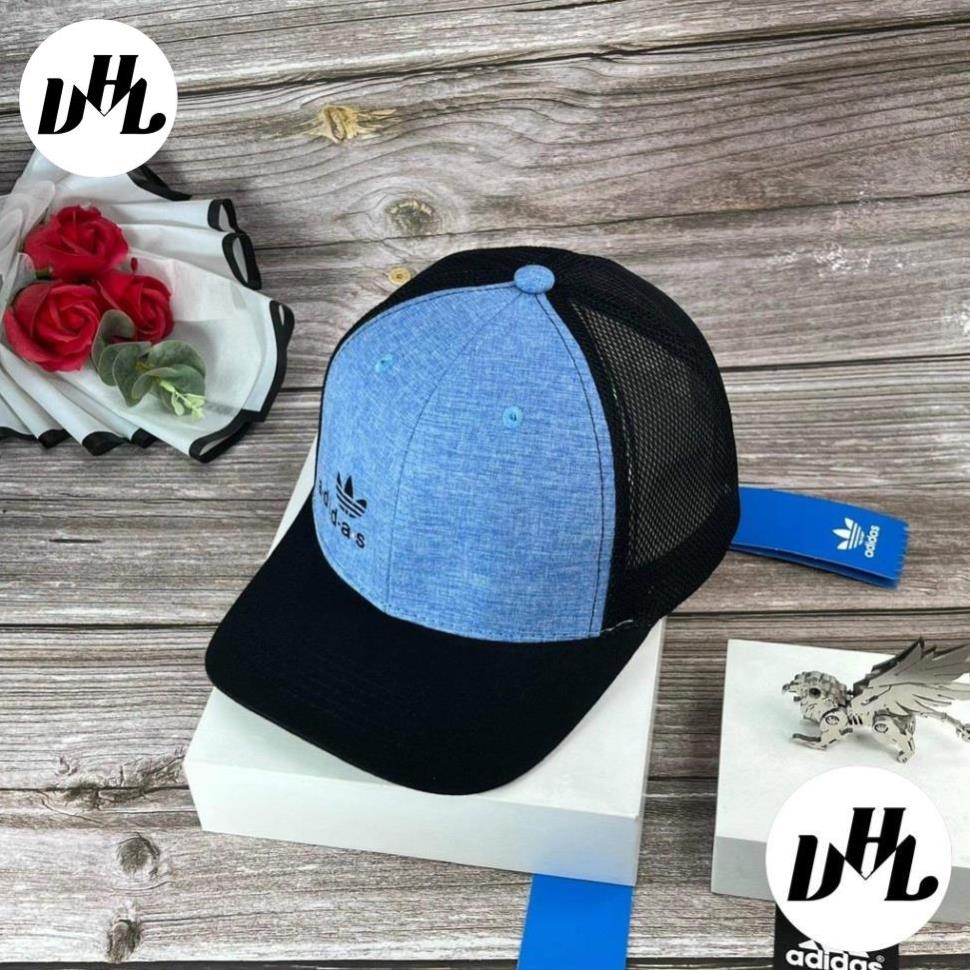 Mũ lưỡi trai ❤️ Nón kết jean add phối lưới thể thao thoáng mát thời trang nam nữ cao cấp