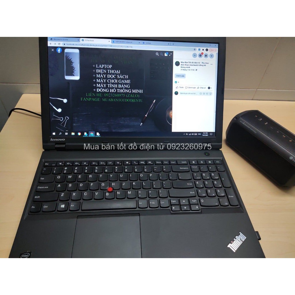 [ Laptop cũ ] Lenovo thinkpad L540 còn mới 97% đã qua sử dụng chất lượng như mới | BigBuy360 - bigbuy360.vn
