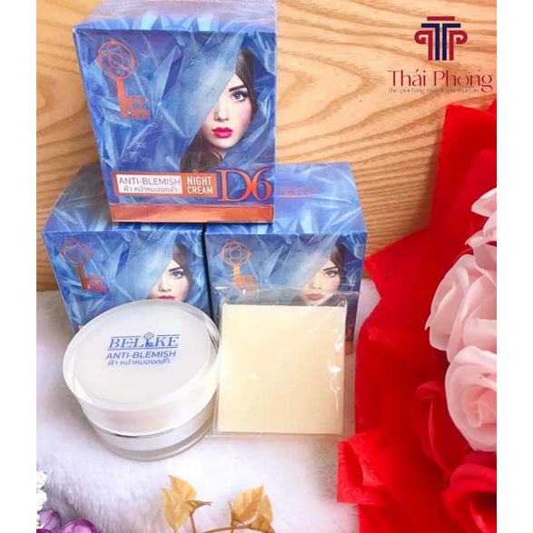 Kem Ngăn Ngừa Nám Tàn Nhang Anti-Acne D6  Thái Lan Giúp Cho Da Mịn Màng, Làm Mờ Vết Thâm