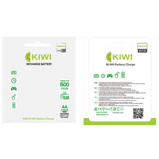 Pin sạc Kiwi AA 1,2V 2800mAh (vỉ 4 viên)